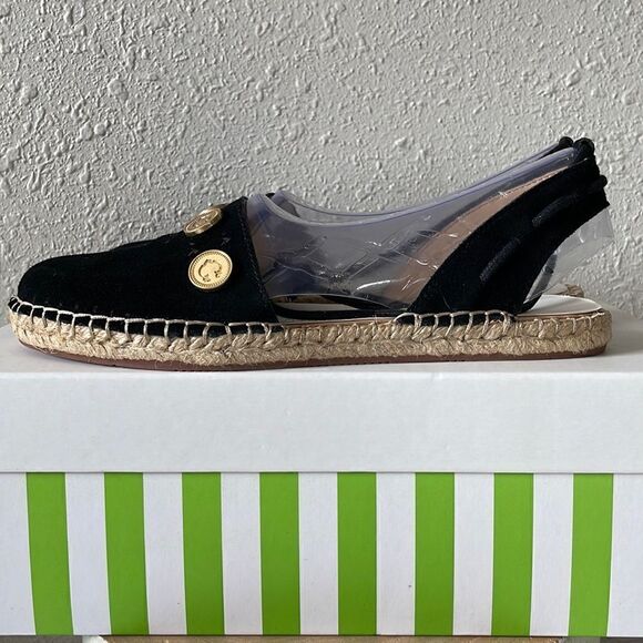 NIB C. Wonder Black Leather a suede Closed Toe Sandals Size 6.5M - Picture 1 of 7